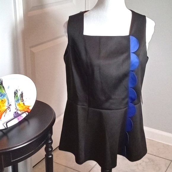 💙New Eloquii Peplum Top💙 - Picture 1 of 3